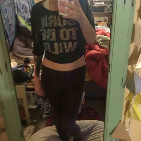 Forever 21 Born to be Wild Distressed Tee - Picture 3 of 3